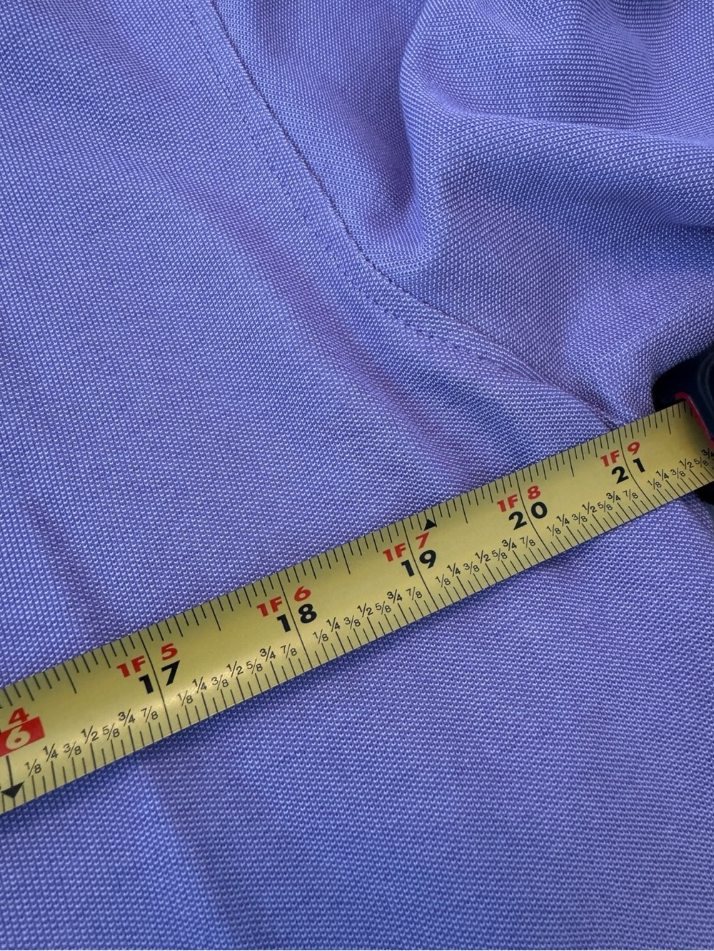 IZOD Men’s LT Lavender Short Sleeve Shirt Size Large Tall - Picture 9 of 9